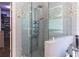 Modern shower with sleek glass enclosure and multi-jet system at 1165 E Beechwood Nw Dr, Atlanta, GA 30327
