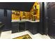 A stylish wet bar with custom cabinetry offers a sophisticated space for entertaining guests at 1165 E Beechwood Nw Dr, Atlanta, GA 30327