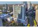 Stunning aerial view of a modern high-rise condominium building in the city at 3324 Peachtree Rd # 2717, Atlanta, GA 30326