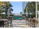 Outdoor terrace with comfortable seating and city views, perfect for relaxation at 3324 Peachtree Rd # 2717, Atlanta, GA 30326