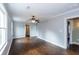 Bright and spacious bedroom with hardwood floors and plenty of natural light from large windows at 148 Murray Hill Ne Ave, Atlanta, GA 30317