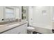 Modern bathroom with clean lines, featuring a tub-shower, undermount sink, and neutral color palette at 3715 Peachtree Ne Rd # 2, Atlanta, GA 30319