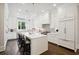 Modern kitchen with seating at the island and state-of-the-art stainless appliances at 3715 Peachtree Ne Rd # 2, Atlanta, GA 30319