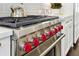 Close up on kitchen range and cooktop at 3715 Peachtree Ne Rd # 2, Atlanta, GA 30319