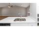 Updated kitchen features granite counters and stainless faucet at 5508 Hadrian Ct, Lithonia, GA 30058