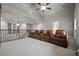 Spacious bonus room with plenty of natural light at 654 Crystal Cove Ct, Loganville, GA 30052