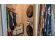 Laundry area with a stacked washer and dryer and storage solutions at 898 Oak Sw St # 1411, Atlanta, GA 30310