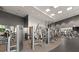 Well-equipped gym with modern exercise machines and mirrored walls at 1080 Peachtree Ne St # 1902, Atlanta, GA 30309