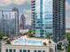 Rooftop pool with city views at 1080 Peachtree Ne St # 1902, Atlanta, GA 30309