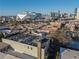 Extensive aerial view showing city skyline and commercial building rooftops at 204 Walker Sw St # 208, Atlanta, GA 30313