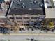 Aerial view of a brick building with industrial architectural details and a flat roof at 204 Walker Sw St # 208, Atlanta, GA 30313