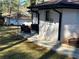 Backyard patio area featuring outdoor seating, perfect for enjoying the outdoors at 4025 Gretna Green Dr, Decatur, GA 30035