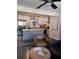 Open kitchen featuring stainless steel appliances, granite countertops and a stylish island at 4025 Gretna Green Dr, Decatur, GA 30035