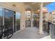 This patio has great views of the outdoors at 200 River Vista Dr # 608, Atlanta, GA 30339