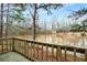 A beautiful view of the pond from the backyard at 257 Crossroads Church Rd, Rockmart, GA 30153