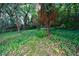 Lush backyard features mature trees and natural foliage at 2717 Skyland Dr, Brookhaven, GA 30319