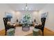 Comfortable living room with a green sofa, stylish chairs, and natural light at 2717 Skyland Dr, Brookhaven, GA 30319