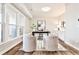 Stylish home office with hardwood floors, natural light and an attractive accent rug at 1047 Brandsford Nw St, Atlanta, GA 30318