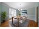 Dining room with natural light and seating for six, perfect for entertaining at 2883 Observation Nw Pt, Marietta, GA 30064