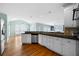 Bright kitchen with sleek countertops and a view to the living area at 2883 Observation Nw Pt, Marietta, GA 30064