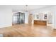 Seamless flow from the indoor living space to the kitchen, offering ideal for entertaining and relaxation at 555 Orme Ne Cir, Atlanta, GA 30306