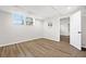 This basement room has wood-look flooring and a window to let the sunshine in at 1415 Dalewood Ne Dr, Atlanta, GA 30329