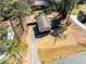 Aerial view of home showcasing the property layout and the long driveway at 2941 Foothill Trl, Marietta, GA 30066