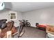 Unfinished basement space provides versatile storage with a window for natural light at 5545 Circlestone Ln, Stone Mountain, GA 30083