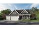 Charming single-Gathering home with a three car garage and a beautifully landscaped front yard at 3543 Cedarvale Ct, Powder Springs, GA 30127