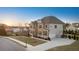 Well-maintained two-story home with stone and neutral siding, spacious yard, and community views at 4440 Croftshire Pl, Cumming, GA 30040