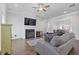 Cozy living room featuring a fireplace and stylish furnishings at 1784 Treymire Ct, Stone Mountain, GA 30088