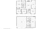 Detailed floor plans for the first floor and basement, showcasing the layout of rooms, dimensions and overall design at 88 Summer Lake Pl, Dallas, GA 30157