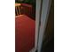 Deck painted red and accessible from an exterior door at 1085 Mainstreet Valley Dr, Stone Mountain, GA 30088