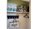 A simple organized closet space with useful storage, shelves and hanging space at 3003 Maple Ln, Alpharetta, GA 30009