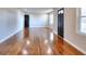 Spacious living room with hardwood floors and natural light at 4212 Logan Dr, Loganville, GA 30052