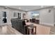 Finished basement with a reclining sofa, entertainment center, and recessed lighting at 4850 Kentwood Dr, Marietta, GA 30068