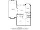 Detailed basement floorplan showcasing layout of recreation room, exercise room, and other spaces at 4850 Kentwood Dr, Marietta, GA 30068