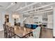 Open dining and kitchen areas are connected for seamless flow, perfect for gatherings at 4850 Kentwood Dr, Marietta, GA 30068