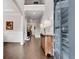 Elegant foyer with hardwood floors and sophisticated decor at 4850 Kentwood Dr, Marietta, GA 30068