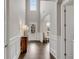 Bright foyer featuring high ceilings and stylish wainscoting at 4850 Kentwood Dr, Marietta, GA 30068