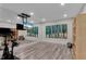 Exercise room with mirrors, stationary bicycle, free weights, and an entertainment system at 4850 Kentwood Dr, Marietta, GA 30068