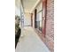 Brick exterior with red shutters and white columns at 2199 Ramblewood Cir, Decatur, GA 30035
