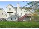 Expansive backyard featuring a deck with stairs, offering plenty of space for recreation and relaxation at 2283 Shady Maple Ln, Loganville, GA 30052