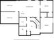 Basement floor plan displaying recreation areas, additional rooms, and bathroom, perfect for customization and entertainment at 2283 Shady Maple Ln, Loganville, GA 30052