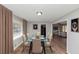 Formal dining room featuring a glass table set and art at 4281 Welbron Dr, Decatur, GA 30035