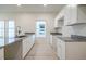Well-lit kitchen with white cabinets and granite countertops, showcasing modern fixtures at 813 Smith Sw St # B, Atlanta, GA 30310