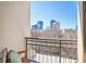Balcony with city views perfect for outdoor relaxation at 3445 Stratford Ne Rd # 502, Atlanta, GA 30326