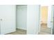 Spacious closet with ample storage next to the adjacent bathroom at 247 Brookview Dr, Riverdale, GA 30274