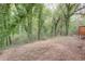 Backyard with a tree line at 2598 Elliott Nw St, Atlanta, GA 30318