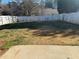 Large, fenced backyard offering privacy and space for outdoor activities at 6682 Biscayne Blvd, Rex, GA 30273